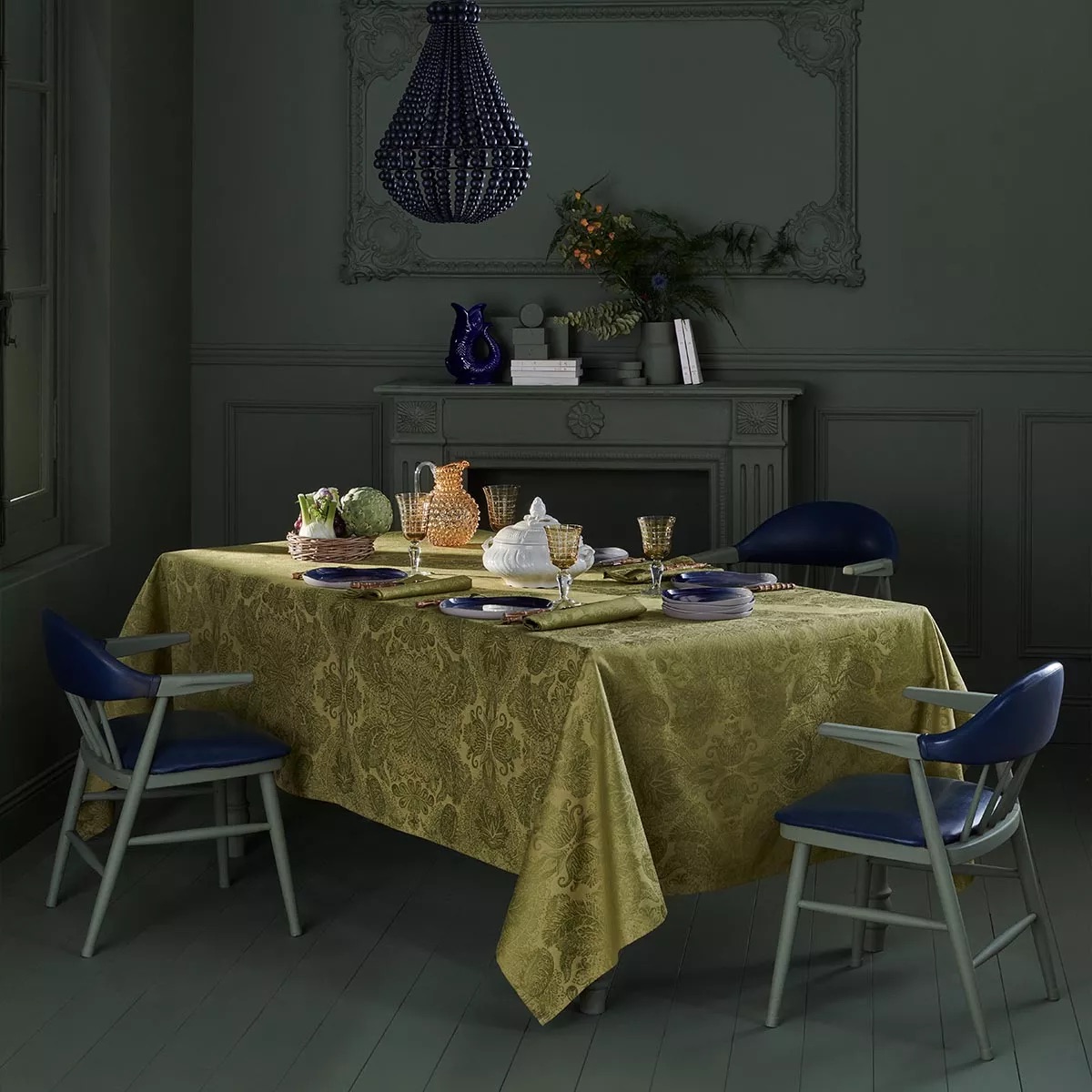 gold-100-cotton-tablecloth-mille-isaphire-vermeil